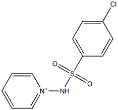 [(p-Chlorophenyl)sulfonyl]pyridinioamine anion Struktur