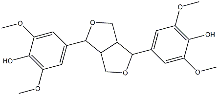 (+)-Diasyringaresinol Structure