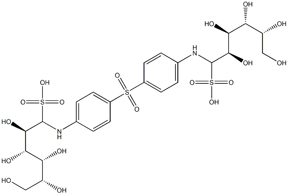 Glucosulfone (8CI) Struktur