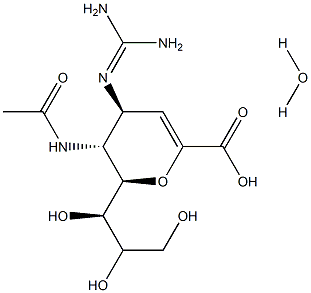 扎那米韦水合物,551942-41-7,结构式