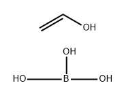 乙烯醇均聚物与硼酸的酯,55199-96-7,结构式