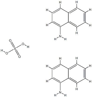 α-Naphthylamine·sulfate,552-47-6,结构式
