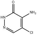 4-Amino-5-chloro-3(2H)-pyridazinone Structure