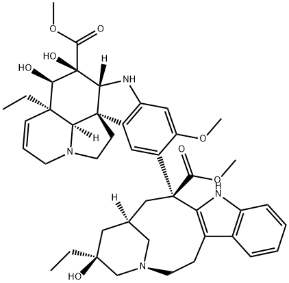 N-Desformyl-4-desacetyl Vincristine Structure