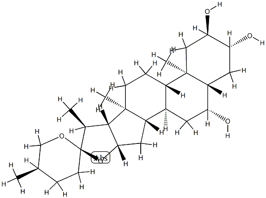 Agigenin Struktur