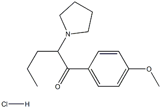 4-MeO-a-PVP, 5537-19-9, 结构式