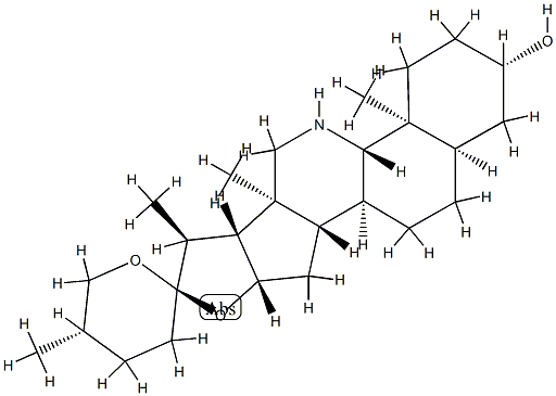 (25S)-11-Aza-5β-spirostan-3β-ol|