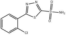 chlorzolamide Struktur