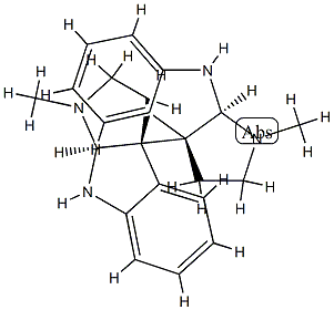 chimonanthine Structure