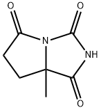 1,2-Pyrrolidinedicarboximide,2-methyl-5-oxo-(7CI,8CI) Struktur