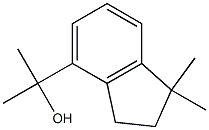 2,3-ジヒドロ-α,α,1,1-テトラメチル-1H-インデン-4-メタノール 化学構造式