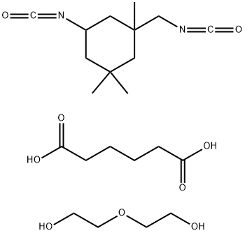 聚二乙二醇己二酸酯/IPDI 共聚物,55636-50-5,结构式