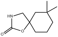 1-Oxa-3-azaspiro[4.5]decan-2-one,7,7-dimethyl-(7CI,8CI) Struktur