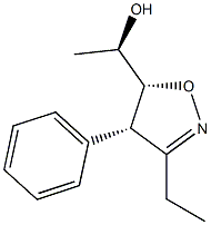 5-Isoxazolemethanol,3-ethyl-4,5-dihydro-alpha-methyl-4-phenyl-,(alphaR,4S,5R)-rel-(9CI) 结构式