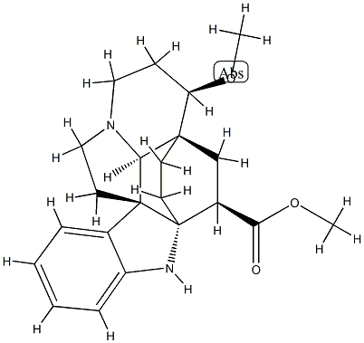 (2α,3β,5α,6β)-6-Methoxyaspidofractinine-3-carboxylic acid methyl ester|
