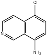 8-Isoquinolinamine,5-chloro-(9CI) Struktur