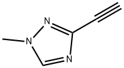 3-乙炔基-1-甲基-1H-1,2,4-三唑, 55847-47-7, 结构式