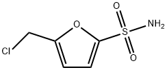 2-Furansulfonamide,5-(chloromethyl)-(9CI) Struktur