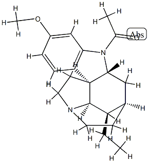 1-Acetyl-11-methoxycondyfolan 结构式