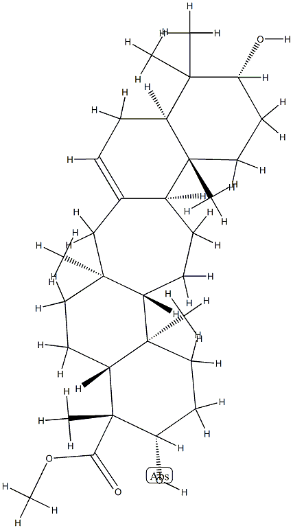 METHYL LYCERNUATE A,56218-46-3,结构式