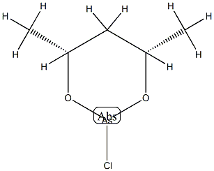 2α-Chloro-4β,6β-dimethyl-1,3,2-dioxarsenane Structure