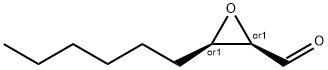 Oxiranecarboxaldehyde, 3-hexyl-, (2R,3R)-rel- (9CI) Structure