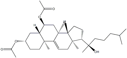 (20R)-5α-Cholest-9(11)-ene-3β,6α,20-triol 3,6-diacetate|