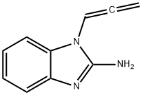 1H-Benzimidazol-2-amine,1-(1,2-propadienyl)-(9CI) Structure