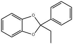 1,3-Benzodioxole,2-ethyl-2-phenyl-(9CI) Structure