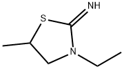 2-Thiazolidinimine,3-ethyl-5-methyl-(9CI) 结构式