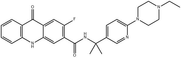 化合物 BMS-566419, 566161-24-8, 结构式