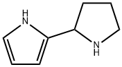 2-pyrrolidin-2-yl-1H-pyrrole Struktur