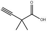 2,2-二甲基-丁-3-炔酸, 56663-76-4, 结构式