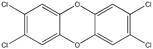 2,3,7,8-tetrachlorooxanthrene Structure