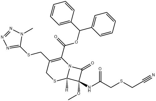 头孢美唑钠-头孢美唑杂质,56796-19-1,结构式
