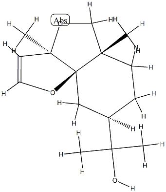 Deacethylphytuberin Struktur