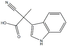 57115-36-3 1H-Indole-3-aceticacid,-alpha--cyano--alpha--methyl-(9CI)