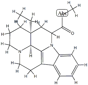 16,17-Dihydroapovincamine Struktur