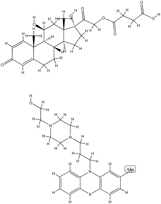 4-[2-(11,17-dihydroxy-10,13-dimethyl-3-oxo-7,8,9,11,12,14,15,16-octahydro-6H-cyclopenta[a]phenanthren-17-yl)-2-oxo-ethoxy]-4-oxo-butanoic acid 结构式