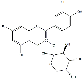 矢车菊-3-o-阿糖胞苷, 57186-11-5, 结构式