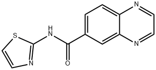 6-Quinoxalinecarboxamide,N-2-thiazolyl-(9CI)|