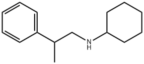 N-(2-phenylpropyl)cyclohexanamine Structure