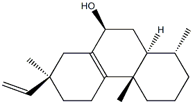 19-Norpimara-8,15-dien-7β-ol 结构式