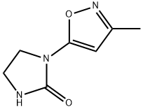 2-Imidazolidinone,1-(3-methyl-5-isoxazolyl)-(9CI) Struktur