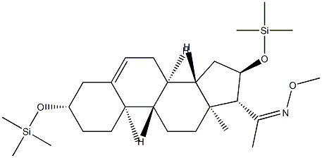 3β,16α-비스(트리메틸실록시)프레그n-5-엔-20-온O-메틸옥심
