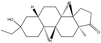 3-エチル-3-ヒドロキシ-5α-アンドロスタン-17-オン