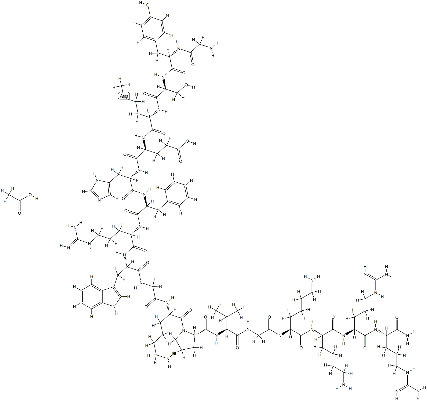 giractide acetate Structure