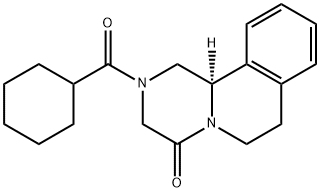 (11BR)-2-(环己基羰基)-1,2,3,6,7,11B-六氢-4H-吡嗪并[2,1-A]异喹啉-4-酮 结构式