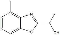 2-Benzothiazolemethanol,alpha,4-dimethyl-(9CI) Struktur