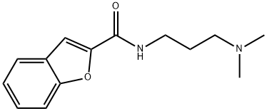 2-Benzofurancarboxamide,N-[3-(dimethylamino)propyl]-(9CI),575459-68-6,结构式